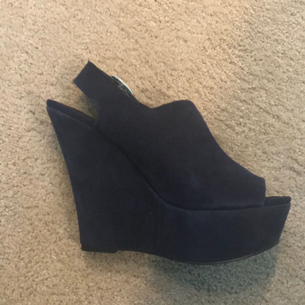 Blue Steve Madden shoes